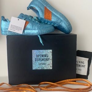 NIB Opening Ceremony La Cienega Glitter Sneakers